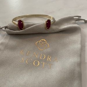 Kendra Scott purple jade Elton cuff